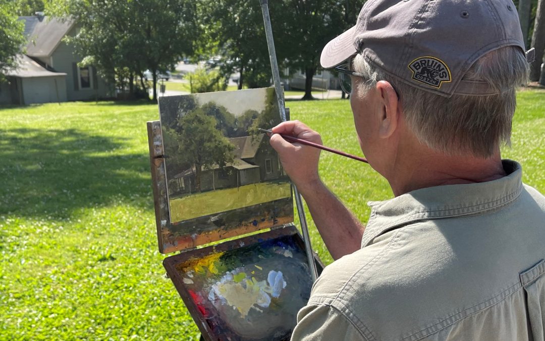 Exploring the Historical Landscapes of Cartersville with Mullinax’s Vibrant Paintings