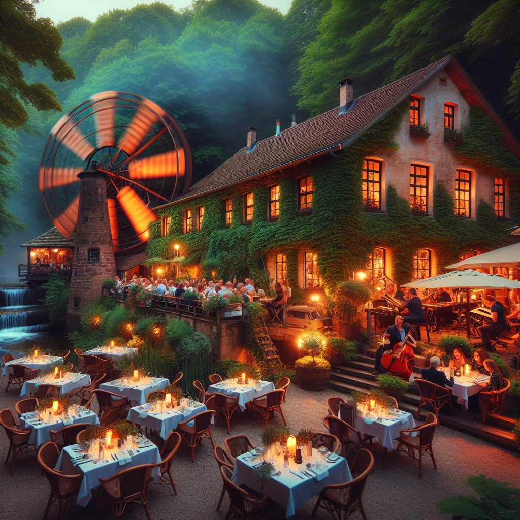 Cozy and scenic dining experience with live music.